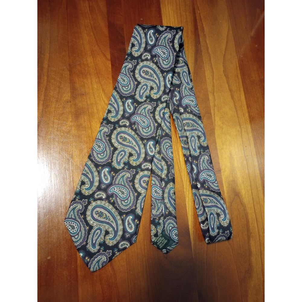 Bert Pulitzer Collectors Edition‎ Silk Men's Neck Tie Made in USA 56 inches long